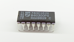 Микросхема 74HC161N ИМС Лог. DIP16 4-разр. синх-й двоичный сч-к (ИЕ10)