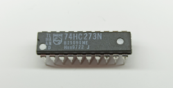 Микросхема 74HC273N ИМС Лог. DIP20 8-разр. буф. регистр со сбросом (ИР35)