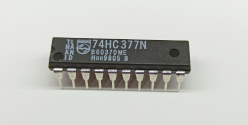 Микросхема 74HC377N ИМС Лог. DIP20 8-разр. буф. регистр с разрешением записи (ИР27)
