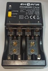 Зарядний пристрій ЕН-500 	 ЗУ для акумуляторів AAA (R03)/AA (R6)/9V (крона)