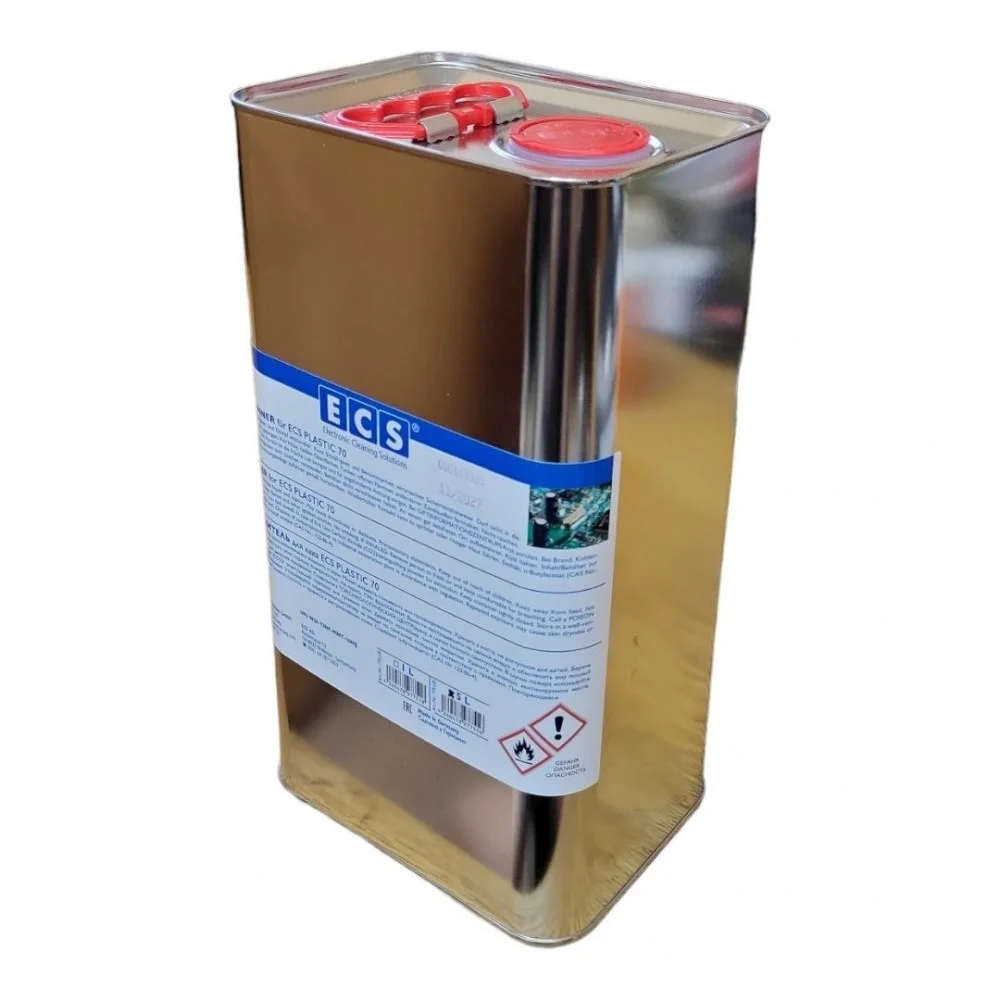 Растворитель Thinner Plastic 5 Liter Растворитель/разбавитель для акрилового ВЗП PLASTIC 70, канистра 5 л