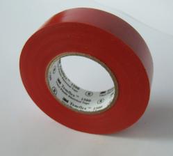Ізолента 3M Temflex 1500 Red 19 мм х20 м