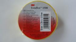 Ізолента 3M Temflex 1500 Yellow 19 мм х20 м