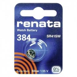 Батарейка Renata R384 SR41SW Silver Oxide 1 шт