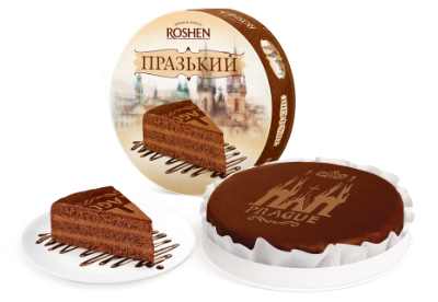 Торт Пражський Roshen 850 г
