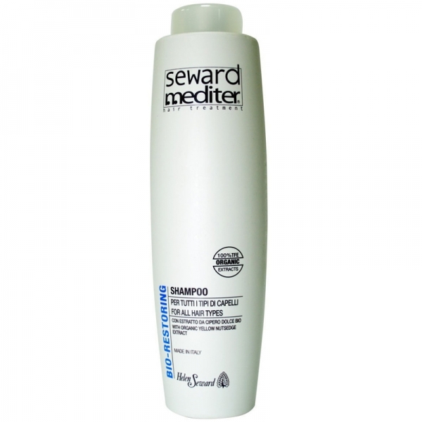 Восстанавливающий, придающий эластичность шампунь для всех типов волос Restoring shampoo, 1000 мл.