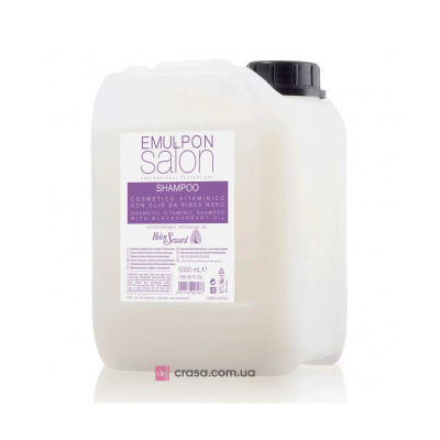 Шампунь після фарбування з олією чорної смородини Helen Seward Emulpon Salon Vitaminic Shampoo, 5000 мл.