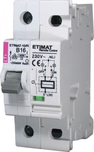 Автоматический выключатель с Д.У. ETIMAT 11_RC 1p C20A