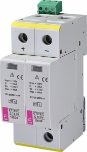 Ограничитель перенапряжения ETITEC M T2 PV 1100/20 Y RC (для PV систем)