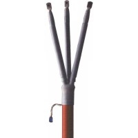 Концевая муфта QTII 92-EB 61-3 холодной усадки для 3-жильного кабеля СПЭ, для внутренней установки 6/10 кВ, 3х35-70мм²