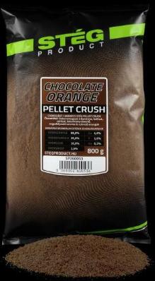 Прикормка Pellet Crush Шоколадно-Апельсиновый(Chocolate Orange) 0,8кг Steg Product
