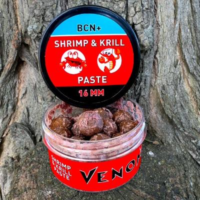 Бойлы VENOM SHRIMP & KRILL PASTE BCN+ 16 мм.