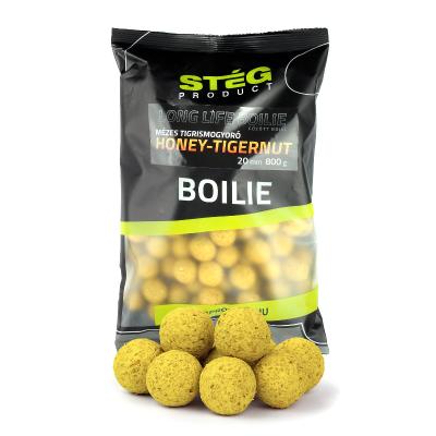 Бойлы вареные Steg Long Life Boilies Мед-Тигровый орех 20мм. 800г.