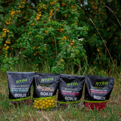 Бойли Steg Bionic Boilies Чесник Ковбаса(Garlic Sausage)20мм. 800г.