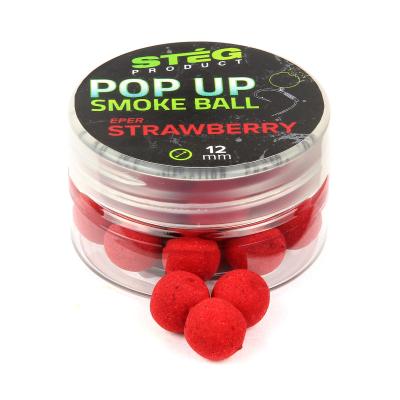 Pop up  Полуниця (STRAWBERRY)  12мм 10гр Steg Smoke Ball