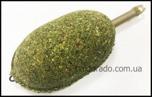 Прикормка Зелений (риба+печінка)  Stеg Product Metod Mix 0.8 кг