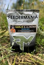 Прикормка Feedermania 50/50  Чеснок Миндаль 0.8 кг
