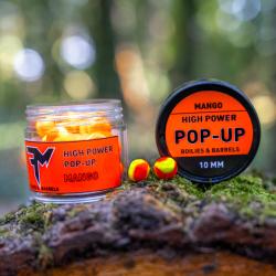 HIGH POWER POP-UP BOILIES & BARRELS 10 MM MANGO
