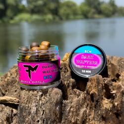 Вафтерси DARK WAFTERS BOILIES & BARRELS 10 мм BCN 15гр