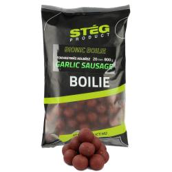 Бойли Steg Bionic Boilies Чесник Ковбаса(Garlic Sausage)20мм. 800г.