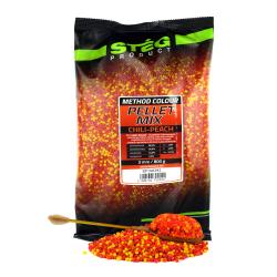 Пеллет Steg PELLET MIX  Чілі - персик 3мм 800гр