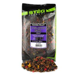 Пелет Steg Pva Spod Mix Фруктовий мікс(Fruit) 3-5-8мм. 800г.