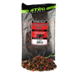 Пелет Steg Pva Spod Mix Солодкі спеції(Sweet Spicy) 3-5-8мм. 800г.