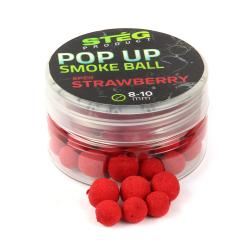 Pop up  Полуниця (STRAWBERRY)  8-10мм 10гр Steg Smoke Ball