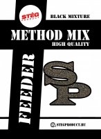 Прикормка Чёрный (халибут) смесь Stеg Product Metod Mix 0.8 кг