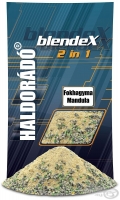 Прикормка с пеллетом Миндаль-чеснок 0,8 кг BlendeX 2 in 1