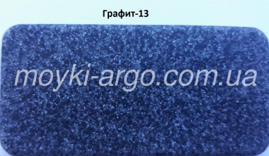 Гранітна мийка Argo Albero графіт