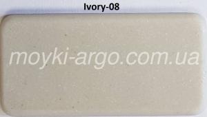 Гранитная мойка Argo Vesta mini ivory