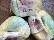 Baby wool batik Alize-3569