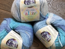 Baby wool batik Alize-3564