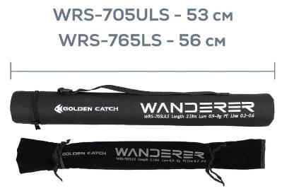 Спінінг Golden Catch Wanderer WRS-765LS 2.29m 2-12gr Fast