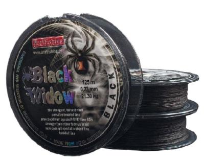 Шнур Bratfishing Black Widow 125m 0.08mm/6.1kg SALE