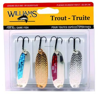 Набор блесен Williams Trout 4-Pack Williams Kit