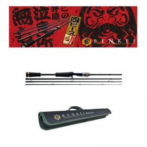 Кастинговый спиннинг Major Craft Benkei Travel BIC-664M (198 cm. 7-21 g)