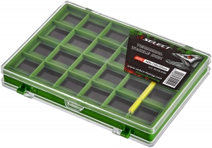 Коробка магнитная для крючков Select Terminal Tackle Box SLHS-036 14.5х11х2.2см