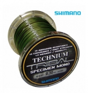 Леска Shimano Technium Tribal Specimen Mono 0.30mm 8.5kg 1100m 