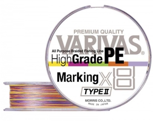 Шнур Varivas High Grade PE Marking TYPE Ⅱ X8 150m #0.6