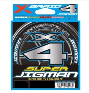 Шнур X-Braid Super Jigman X4 200m #3.0/0.275mm 40Lb/18.14kg