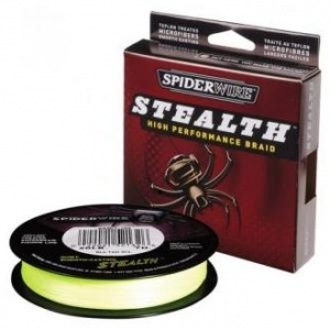 Шнур Spiderwire stealth 0.12 137m col.Yellow
