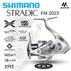 Катушка Shimano Stradic FM 3000MHG 5.7:1 6+1