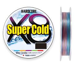 Шнур Duel Hardcore Super Cold X8 300m 5Color 23kg 0.30mm #3.0