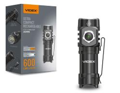 Портативный светодиодный фонарик VIDEX VLF-A055 600Lm 5700K