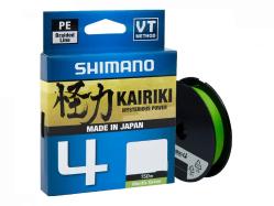 Шнур Shimano Kairiki 4 PE 300m (Mantis Green) 0.19mm 11.6kg