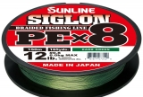 Шнур Sunline Siglon PEx8 150м #1.2 0.187мм 20Lb 9.2кг (темно-зелен.)