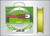 Шнур YGK G-soul X3 - 100m #0,4/6lb к:светло-жёлтый
