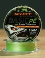 Шнур Select Basic PE 150m col.(салат.) 0.24mm 40LB/18.2kg